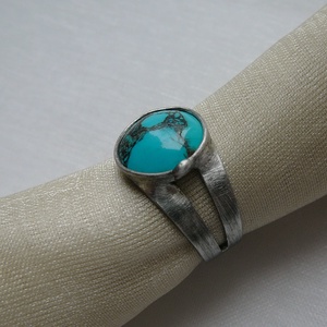 Türkiz gyűrű - Meska.hu