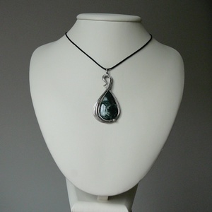 Moha achát medál - ékszer - nyaklánc - medálos nyaklánc - Meska.hu