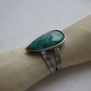 Moha achát gyűrű, Ékszer, Gyűrű, Szoliter gyűrű, Ékszerkészítés, Fémmegmunkálás, MESKA