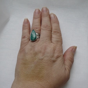 Moha achát gyűrű - ékszer - gyűrű - szoliter gyűrű - Meska.hu