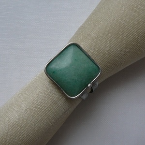 Aventurin gyűrű - ékszer - gyűrű - szoliter gyűrű - Meska.hu