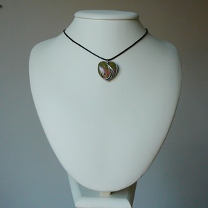 Unakit mini szív medál - ékszer - nyaklánc - medál - Meska.hu