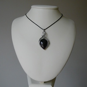Ametiszt medál - ékszer - nyaklánc - medálos nyaklánc - Meska.hu