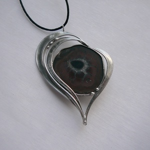 Szeptária szív medál - ékszer - gyűrű - szoliter gyűrű - Meska.hu