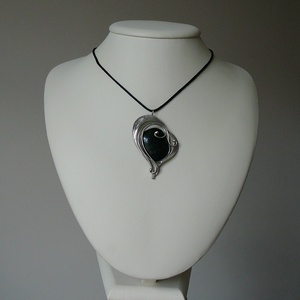 Asztrofllit szív medál - ékszer - nyaklánc - medálos nyaklánc - Meska.hu