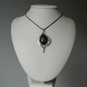 Asztrofllit szív medál - ékszer - nyaklánc - medálos nyaklánc - Meska.hu