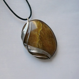 Heliodor medál - ékszer - nyaklánc - medálos nyaklánc - Meska.hu