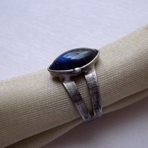 Labradorit gyűrű - ékszer - gyűrű - szoliter gyűrű - Meska.hu