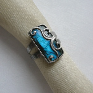 Labradorit gyűrű - ékszer - gyűrű - szoliter gyűrű - Meska.hu