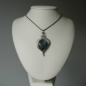 Labradorit medál - ékszer - nyaklánc - medál - Meska.hu