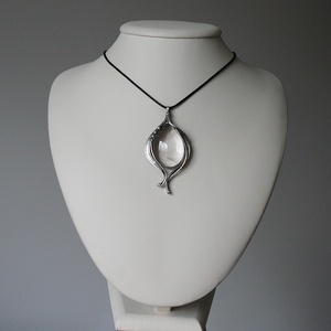 Hegyikristály medál - ékszer - nyaklánc - medálos nyaklánc - Meska.hu