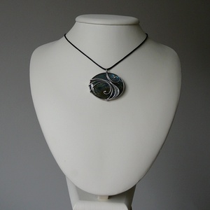 Labradorit medál - ékszer - nyaklánc - medál - Meska.hu