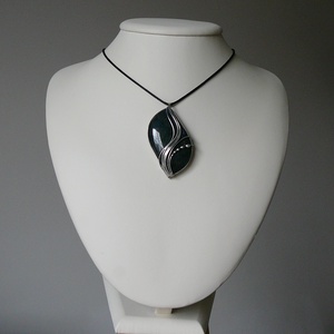 Labradorit medál - ékszer - nyaklánc - medál - Meska.hu