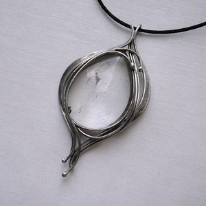 Hegyikristály medál - ékszer - nyaklánc - medálos nyaklánc - Meska.hu