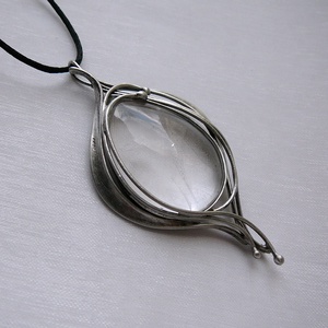 Hegyikristály medál - Meska.hu