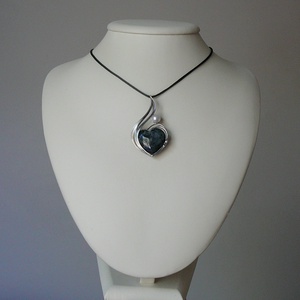 Fekete labradorit medál - ékszer - nyaklánc - medál - Meska.hu
