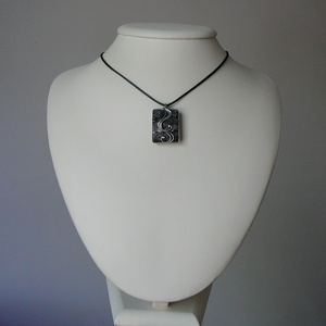 Fekete turmalin medál - ékszer - nyaklánc - medálos nyaklánc - Meska.hu