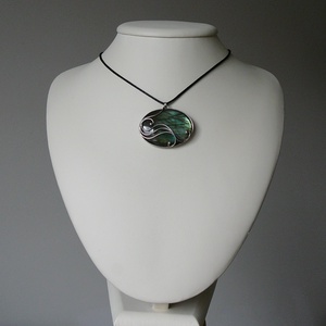 Labradorit medál - ékszer - nyaklánc - medál - Meska.hu