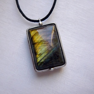 Labradorit medál - Meska.hu