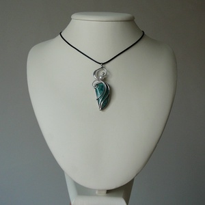 Moha achát medál - ékszer - nyaklánc - medálos nyaklánc - Meska.hu