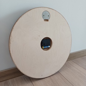Fából készült falióra 40cm, égtáj minta - otthon & életmód - dekoráció - fali és függő dekoráció - falióra & óra - Meska.hu