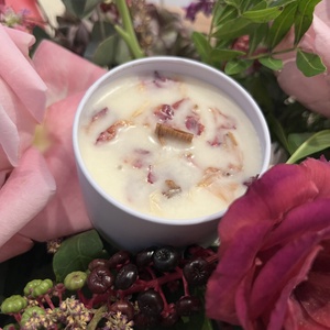 Egyedi logózott vagy feliratozott kézműves szójaviasz gyertya, Otthon & Életmód, Gyertya, illat, aroma, Gyertya, Gyertya-, mécseskészítés, MESKA