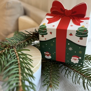 Reszkessetek betörők maratont tartok - Díszdobozos karácsonyi egyedi feliratos  szójaviasz gyertya - otthon & életmód - gyertya, illat, aroma - gyertya - Meska.hu