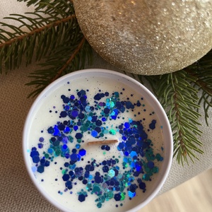 Csúnya karácsonyi pulcsi - Díszdobozos karácsonyi egyedi feliratos  szójaviasz gyertya - otthon & életmód - gyertya, illat, aroma - gyertya - Meska.hu