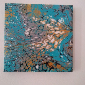 Nagytürkiz, Művészet, Festmény, Akril, Festészet, MESKA