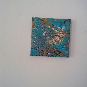 Nagytürkiz - művészet - festmény - akril - Meska.hu Nagytürkiz - művészet - festmény - akril - Meska.hu