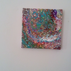 Színes galaxis - művészet - festmény - akril - Meska.hu Színes galaxis - művészet - festmény - akril - Meska.hu