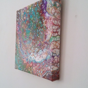 Színes galaxis - művészet - festmény - akril - Meska.hu Színes galaxis - művészet - festmény - akril - Meska.hu