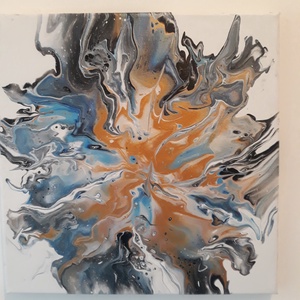 Olvadás - művészet - festmény - akril - Meska.hu Olvadás - művészet - festmény - akril - Meska.hu