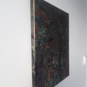 Hömpölygés - művészet - festmény - akril - Meska.hu