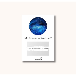 Univerzum kaparós sorsjegy - otthon & életmód - papír, írószer - ajándékozás kellékei - ajándék sorsjegy - Meska.hu