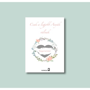 Nagymama leszel kaparós sorsjegy - otthon & életmód - papír, írószer - ajándékozás kellékei - ajándék sorsjegy - Meska.hu