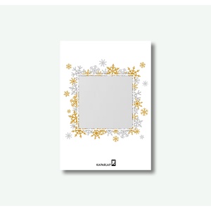 Hópehely kaparós sorsjegy, Otthon & Életmód, Papír, írószer, Ajándékozás kellékei, Ajándék sorsjegy, Fotó, grafika, rajz, illusztráció, MESKA