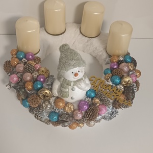 Adventi koszorú , Karácsony, Adventi díszek, Adventi koszorú, Mindenmás, MESKA