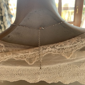 Régi ékszer, retro vintage ékszer, egyedi midcentury ékszer, lila köves acél nyakék finoman kidolgozott - ékszer - ékszerszett - Meska.hu