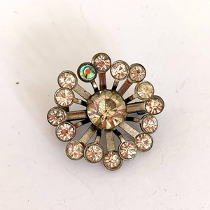 Vintage ékszer, régi BROSS az 1980-as évekből, gyönyörű elegáns strasszos kitűző, pin szövetkabátra, blúzra,  blézerre, Ékszer, Kitűző és Bross, Kitűző, Ékszerkészítés, Meska