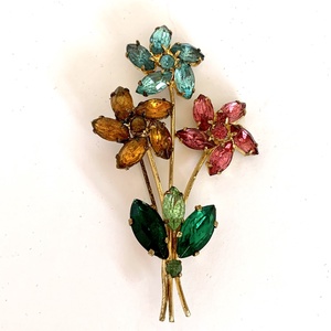 Vintage kitűző, régi BROSS az 1980-as évekből, gyönyörű elegáns strasszos kitűző, pin szövetkabátra, blúzra,  blézerre, Ékszer, Kitűző és Bross, Kitűző, Ékszerkészítés, Meska