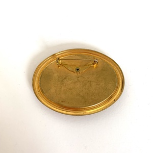 Vintage FESTETT SELYEM BROSS az 1980-as évekből, gyönyörű elegáns RÉZ kitűző, pin szövetkabátra, blúzra,  blézerre - ékszer - kitűző és bross - kitűző - Meska.hu