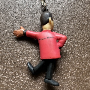 Mister Minit bábu Régi kulcstartó, vintage kulcstartó a 60-as évekből, régi kulcskarika, kulcs tartó  - táska & tok - kulcstartó & táskadísz - kulcstartó - Meska.hu