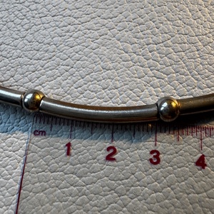 Férfi vagy UNISEX nyaklánc fém szemekből, 44 cm vintage fém nyaklánc férfiaknak - ékszer - nyaklánc - medál nélküli nyaklánc - Meska.hu