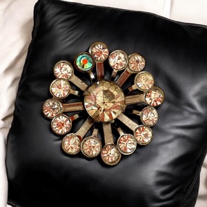 Vintage ékszer, régi BROSS az 1980-as évekből, gyönyörű elegáns strasszos kitűző, pin szövetkabátra, blúzra,  blézerre, Ékszer, Kitűző és Bross, Kitűző, Ékszerkészítés, MESKA