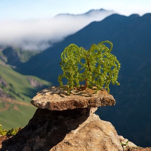 Fa ásványból, Bonsai kristály Ékszerfa szerencsefa, életfa, pénzfa, kristályfa zöld peridot kvarc kövekből drágakő fa - otthon & életmód - dekoráció - asztal és polc dekoráció - gyöngyfa, ásványfa - Meska.hu