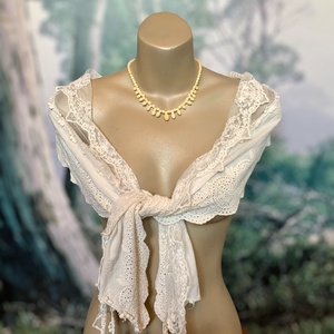Régi ékszer, retro vintage ékszer, egyedi midcentury ékszer, nyaklánc, retro nyakék 70-es évekből - ékszer - ékszerszett - Meska.hu