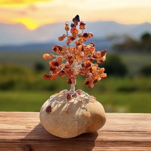 Kristály fa ásványból, Bonsai kristály Ékszerfa szerencsefa, életfa, pénzfa, kristályfa kvarc kövekből drágakő fa - otthon & életmód - dekoráció - asztal és polc dekoráció - gyöngyfa, ásványfa - Meska.hu