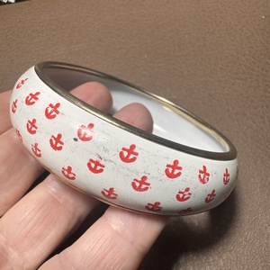 Színes hippi vintage fém karperec a 70-es évekből  eredeti retró bohém ékszer gyűjtőknek és egyedi stílus kedvelőknek - Meska.hu