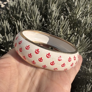 Színes hippi vintage fém karperec a 70-es évekből  eredeti retró bohém ékszer gyűjtőknek és egyedi stílus kedvelőknek - Meska.hu